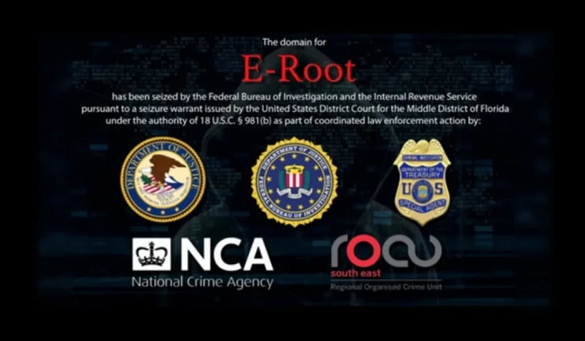 The Downfall of E-Root a Darknet and Cybercrime Marketplace