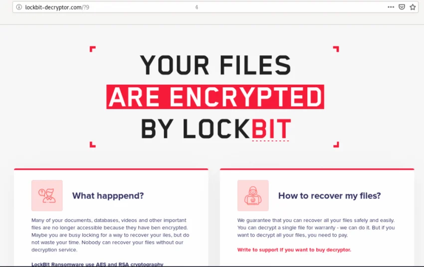 Dark Web Ransomware Group “Lockbit” Returns