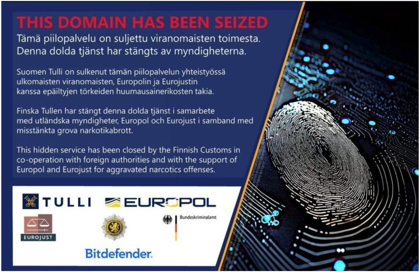 Finnish Dark Web Market “PIILOPUOTI” Seized